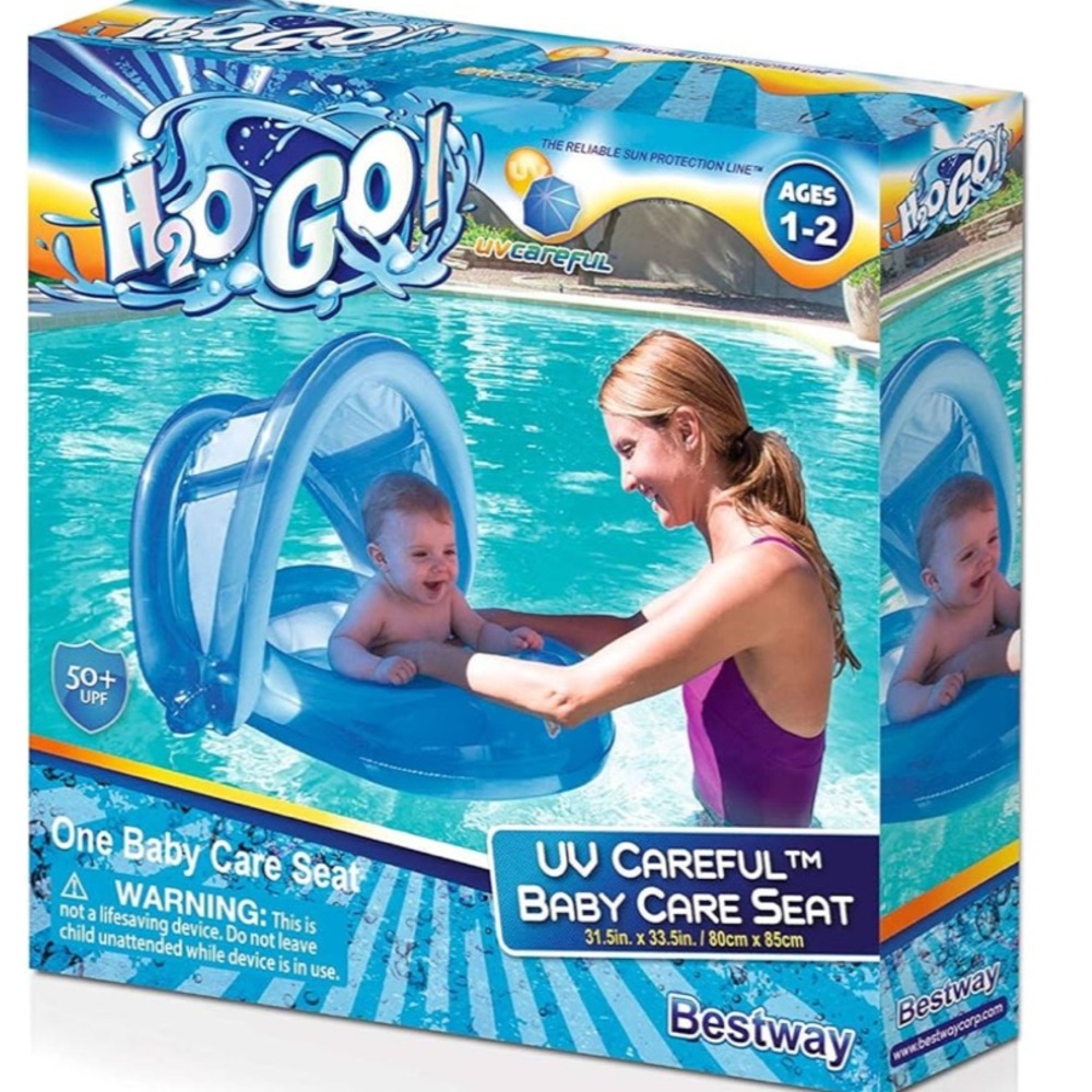 Blue Baby Care Seat
